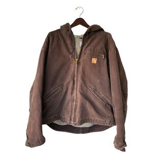 Carhartt Vintage J141 DKB Sherpa Lined Jacket 2XL